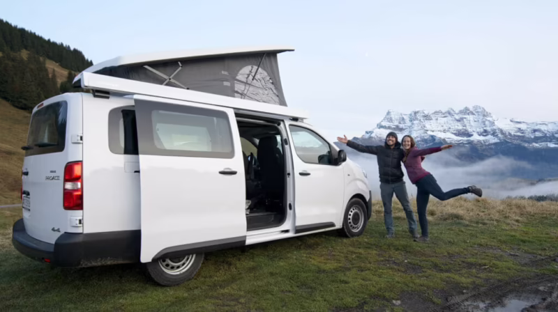 Can you sleep in a Toyota Proace?