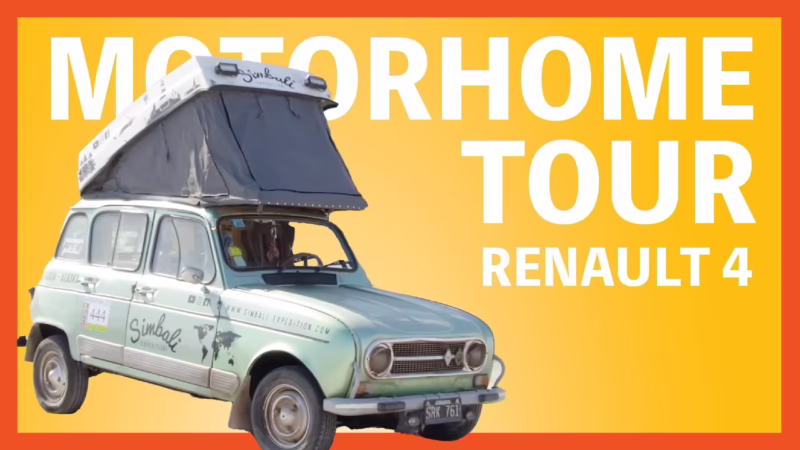 ¿Qué motor tiene el Renault 4 GTL?