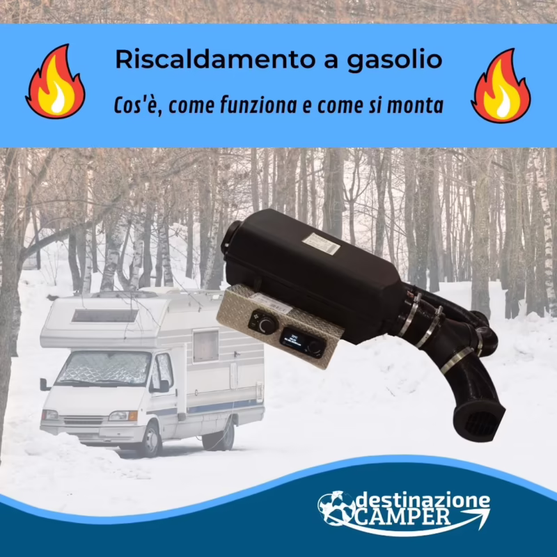 Come ci si scalda d'inverno dentro un camper?