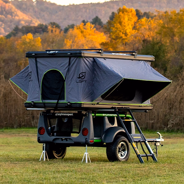 Can a roof top tent go on a trailer?