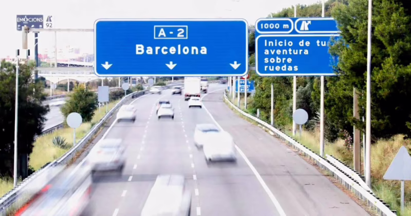 ¿Cuántas horas hay de Madrid a Barcelona por tierra?