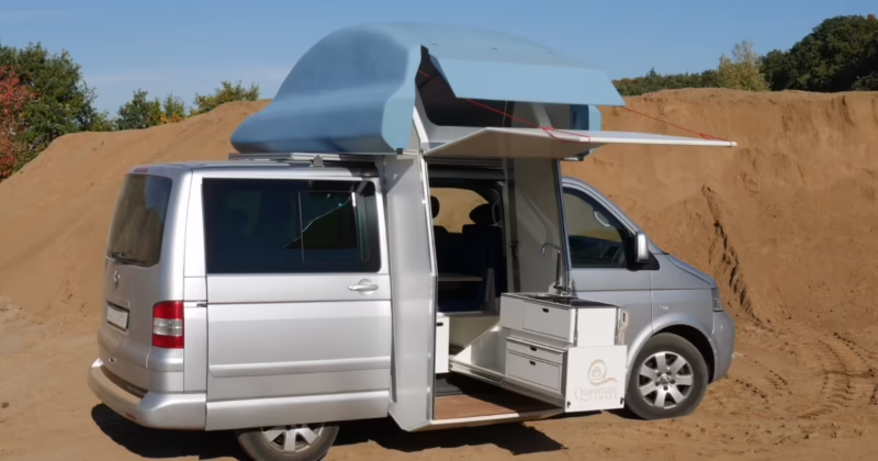 How wide is a VW camper van?