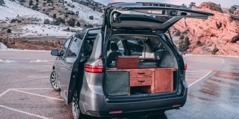 Can a Toyota Sienna be converted to a camper van?