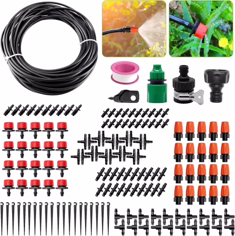 ¿Cuáles son los 3 tipos de riego por goteo?
