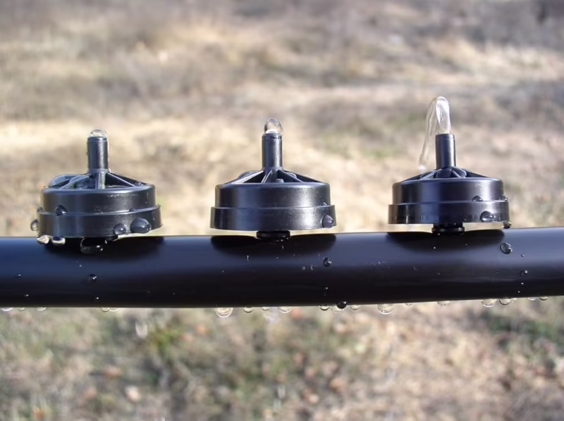 ¿Cuáles son los 3 tipos de riego por goteo?