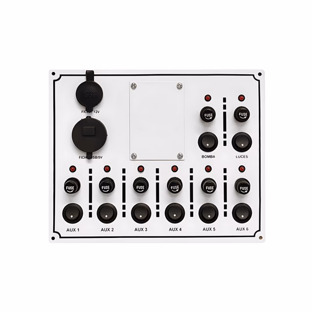 ¿Cuáles son las partes de un tablero eléctrico domiciliario?