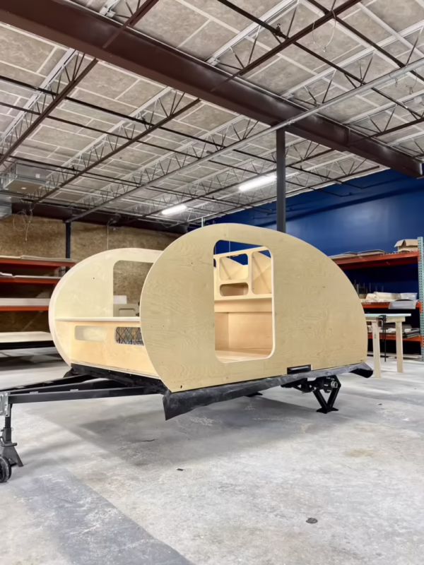 How long does it take to build a teardrop camper?