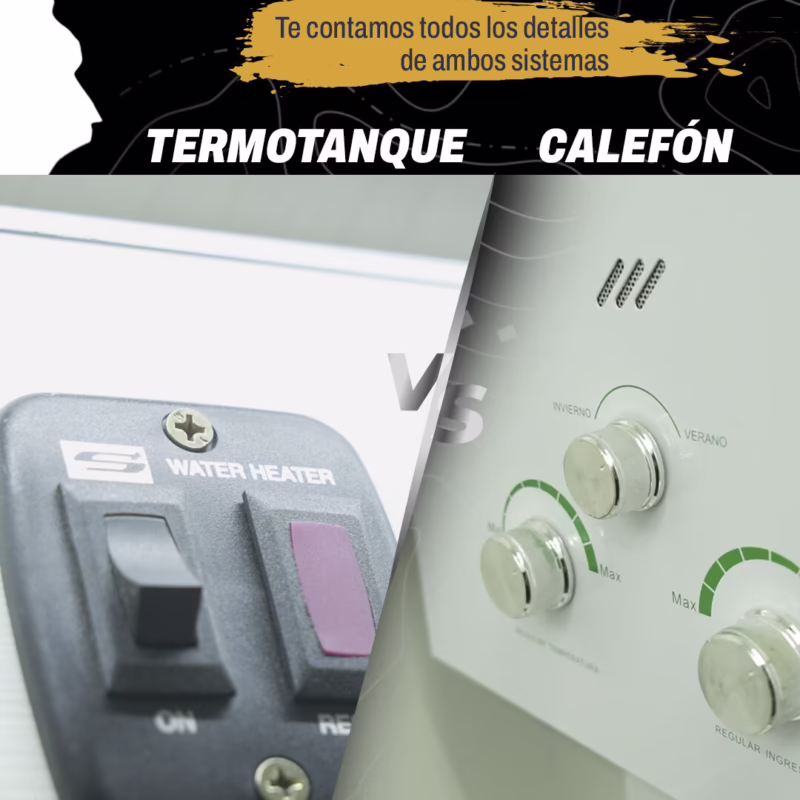 ¿Cómo conseguir agua caliente ilimitada en la autocaravana?