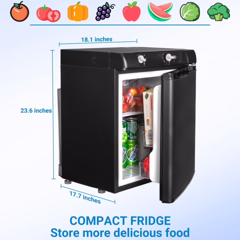 What are common 3-way fridge problems?