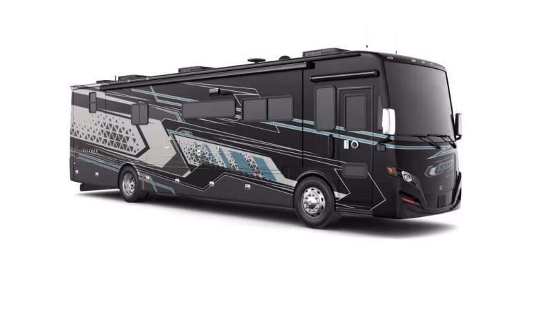 How many miles per gallon does a Class A Tiffin get?