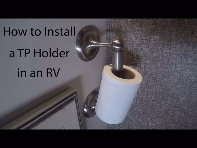What can I use instead of a toilet paper holder?