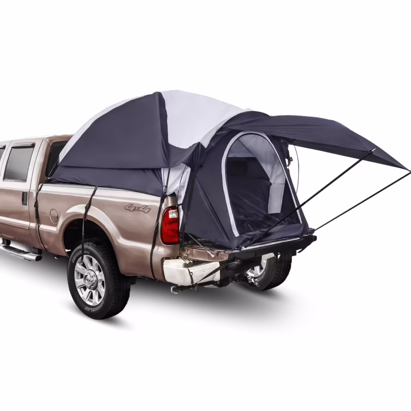 Can you set up a tent in a truck bed?