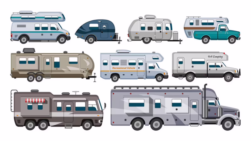 What kinds of camper trailers are there?