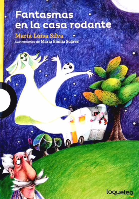 ¿Cuántas páginas tiene el libro fantasma en la casa rodante?