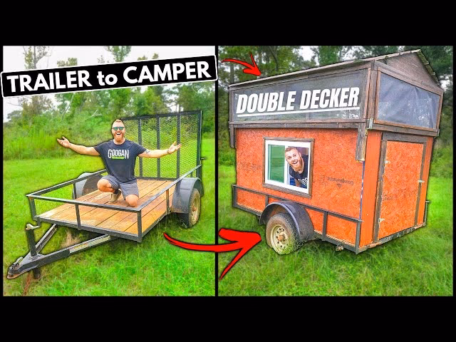 Can I turn a trailer into a camper?