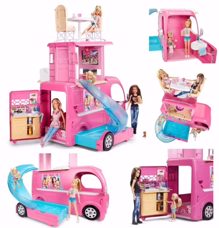 Are there different versions of the Barbie campervan?