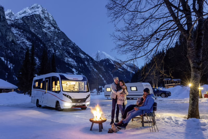 ¿Se puede utilizar una autocaravana en invierno?