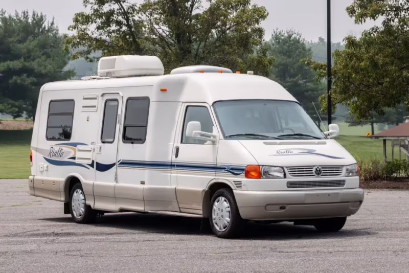Can you get a VW camper with a toilet?