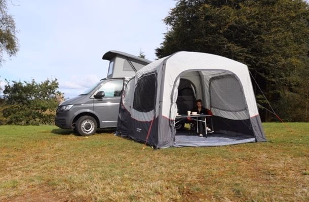 What is the best awning for the VW Transporter drive away?